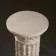 Column "Round Medium" 22x22x46cm aged