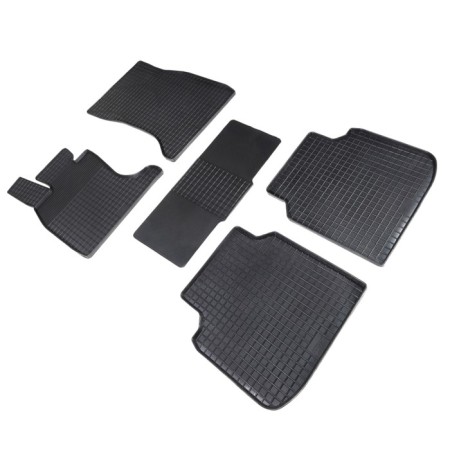 Rubber rugs ’grid’ for BMW 7 Ser F02, 2008-2015