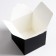 Black folding box, 10 x 10 x 10 cm
