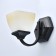 Bra “Castle”, 60W E27, black color, gold