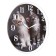 Watch wall, interior "pets", D-30 cm, silent