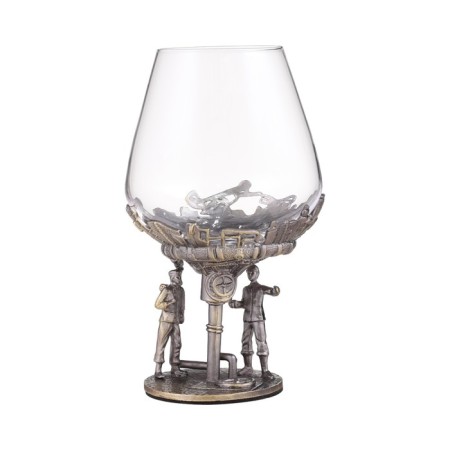 Cognac glass "Neftyanniki", 550 ml, bronze-2