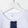 School blouse for a girl, white color, height 146 cm