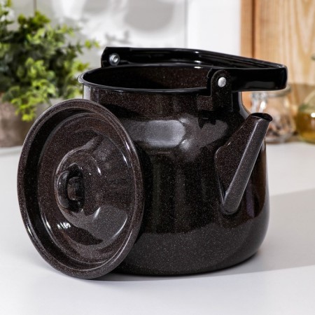 Kettle, 3.5 l, without decolleys, induction, brown color-1