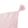 Decorative pillowcase with brushes Ethel Color Pink, 45x45 cm, polyester, velor