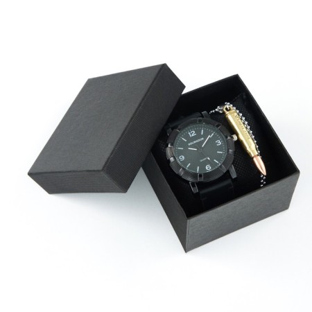 Male Gift Set BolingDun 2 in 1: Watch, Pendant, D-4.6 cm