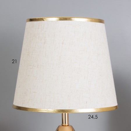 Table lamp "Femi" 1x40W E27 gold 25x25x43cm-2