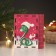 New Year's Building Book "Snake with a mitten" 14x12x5 cm