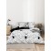 Bed linen 2 joint venture "Gammy", size 200x215 cm, 175x215 cm, 70x70 cm - 2 pcs