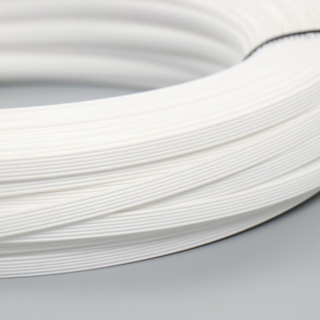 Artificial rattan 8 mm 100 m wave (white)-2