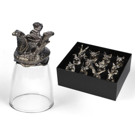 Gift set of glasses-reprints "Best Man" for 12 people, glass 30 ml