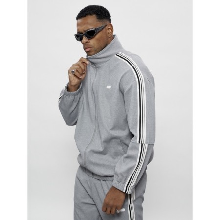 Sports suit men's, size 50, gray color-9