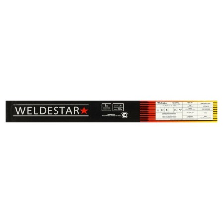 Electrodes Weldestar Super, D = 2.5 mm, 350 mm, 1 kg, analogue OK-46-3