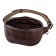 Waist bag, lightning department, adjustable belt, color brown druid