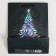 Laminated vertical "Christmas tree", MS 18 x 23 x 8 cm, New Year