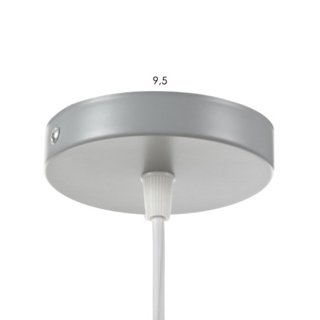 Lamp Bayerlux suspension Bayerlux "oval" 1x40W E27 gray 14x14x18-98 cm-4