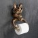 Holder for toilet paper "Monkey" bronze, 24x18cm