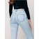 Women's jeans Conte Elegant Straight, XL size, Acid Washed Blue Color
