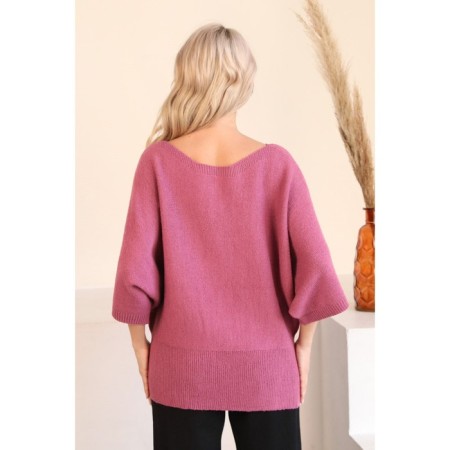 Female jumper, size 46, pink color-2
