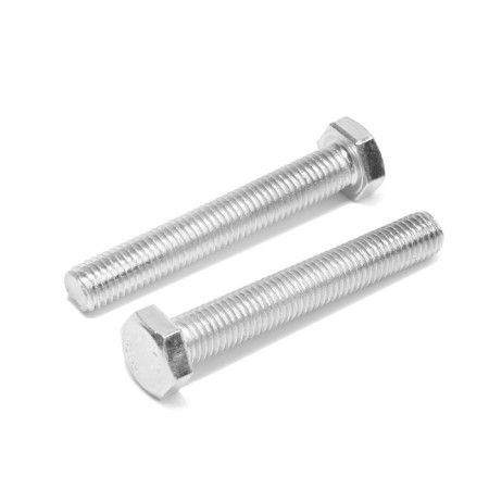 Bolt "Tundra Krep", with a hexagonal head, galvanized, Din933, M12x80 mm, 5 kg