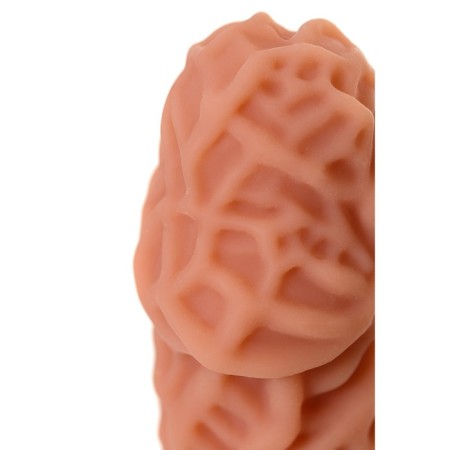 Kokos nozzle with additional stimulation, realistic, TPE, bodily, 12.7 cm-9