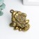 NECSK Polystone Bronze "Toad on ingots" 4x3.5x3.5 cm