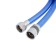 Shower hose Aquakratos, 150 cm, nylon, blue