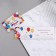 Invitation "Last call!" glitter, balls, 24.7x77 cm