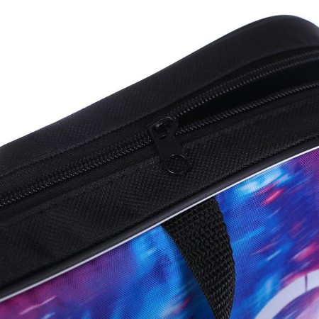 Folder with handles textile A4, 350 x 270 x 70 mm, calligrata "motorcycle"-3