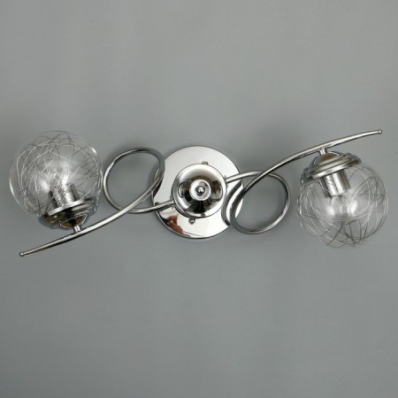 Snanny chandelier 2he27 40W silver 58x29x28 cm Bayerlux-5