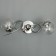 Snanny chandelier 2he27 40W silver 58x29x28 cm Bayerlux