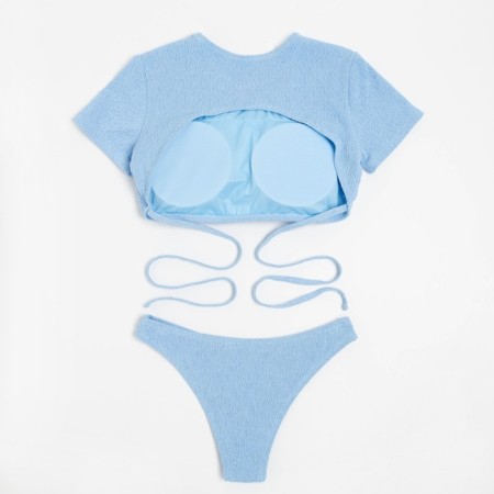 Separate Minaku women's swimsuit with a top color Blue, size 48-10