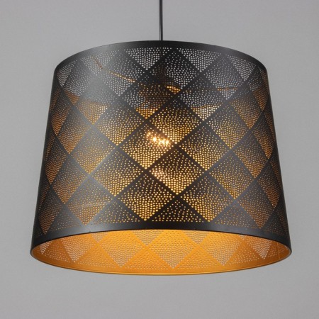 Lamp Bayerlux "Rombs" E27 40W Black gold 35x35x25-90cm-2