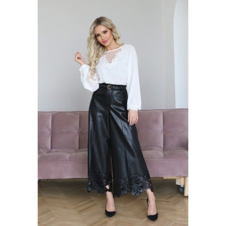 Female blouse, size 44, white color-3