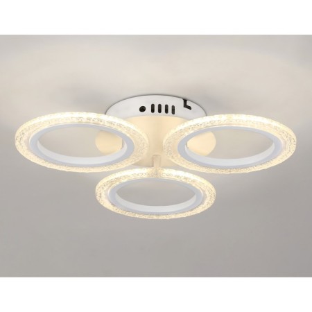 LED ceiling LED with Ambrella Light, Original, FA4050, 3HLED, 30 W, 2550LUM, 3000-6400K, white color, white-1