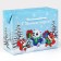 Package - Box "Happy New Year", animals, 23 x 18 x 11 cm, new year