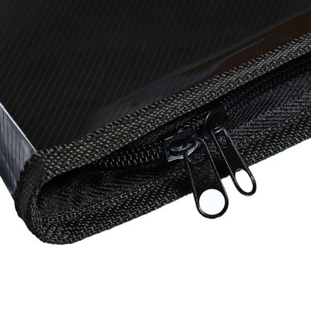 Folder with A4 handles, 325 x 240 x 25 mm, lightning around, plastic, "office"-4
