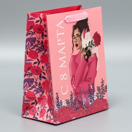 Package Gift Laminated Vertical, Packaging, "Style", MS 18 x 23 x 10 cm-1