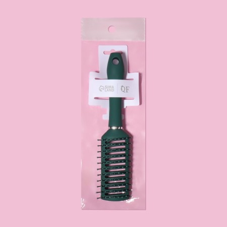Combing, ventilated, 5.5 × 23 cm, green color-5
