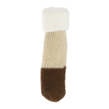Cappio furniture socks, beige-brown color-1