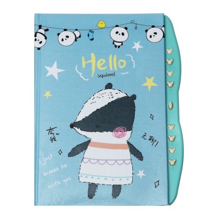 Notebook Gift Book on the castle, A6+, 48 sheets, line "Funny animals", mix-1