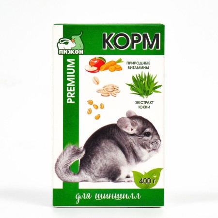 Feed "Pijon premium" for chinchillas, 400 g-1