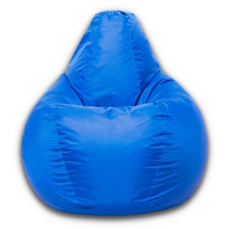 The hand-bag “pear” is positive, size m, diameter 70 cm, height 90 cm, oxford, blue color-1