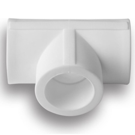 Aqualink tee, polypropylene, d = 63 mm-2