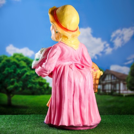 Garden figure "mother -in -law with cabbage", 50 × 37 × 90cm-2