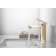 ABBER DAHEIM AF8210G shell mixer, single -leaf, pour 135 mm, gold color