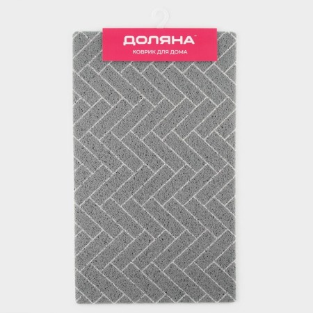 Rug of the galliped muddy shares "Loft", 45 × 75 cm, color gray color-4