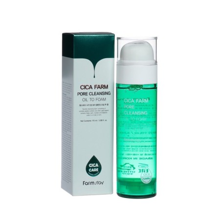 Hydrophilic oil - Farmstay foam with Asian centella, 115 ml