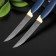 Set of kitchen knives for meat Tramontina Multicolor, 2 pcs, blade 12.7 cm