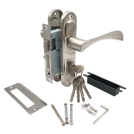 Smeal castle with handles 50/76sn, 6/24 CMV70, on the bar key-viger, color nickel